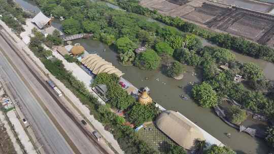 中国广东省广州市南沙区南沙水鸟世界生态园