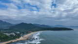海南万宁 日月湾 超美航拍高清在线视频素材下载