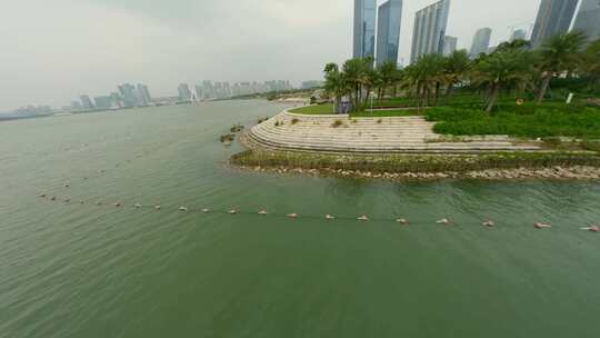 穿越机深圳前海石公园