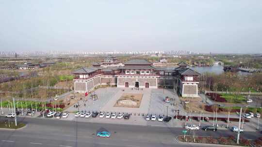 商丘古城全景汉梁文化公园