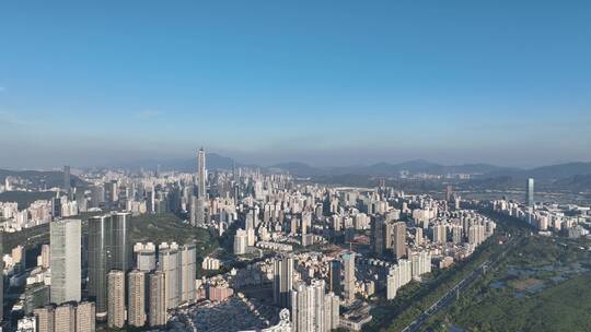 深圳福田区建筑群