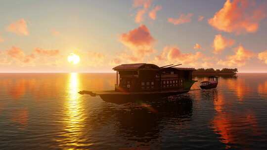 嘉兴南湖红船