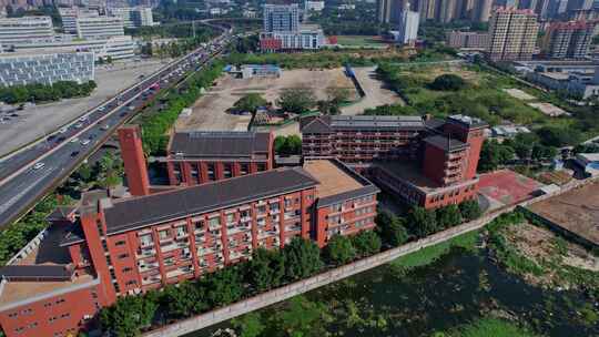 航拍福建神学院