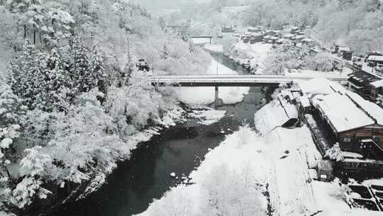 雪景航拍