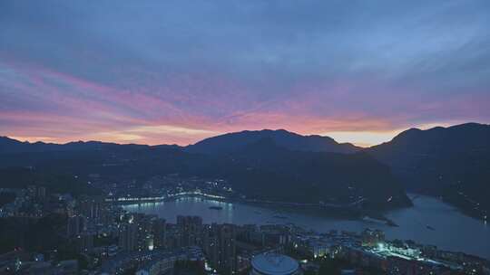 长江三峡巫峡风光