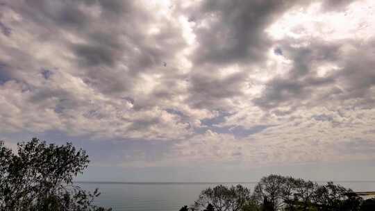 海面上的天空风景