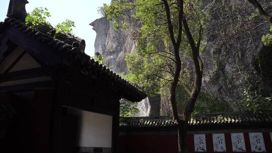 嘉兴柯岩风景区普照寺风景视频