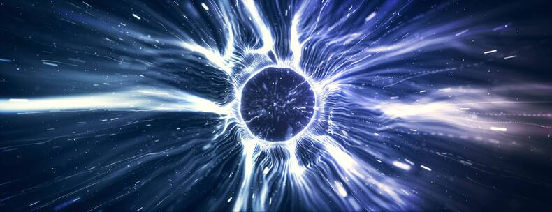 科技黑洞漩涡能量释放