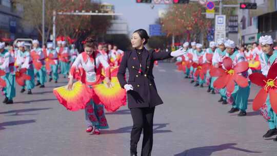 陕北秧歌  榆林  陕西  秧歌  佳县  大秧歌