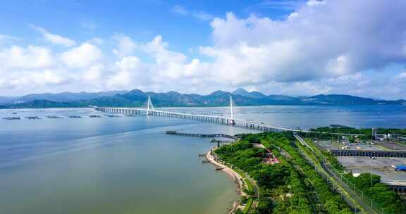 深圳南山区深圳湾大桥