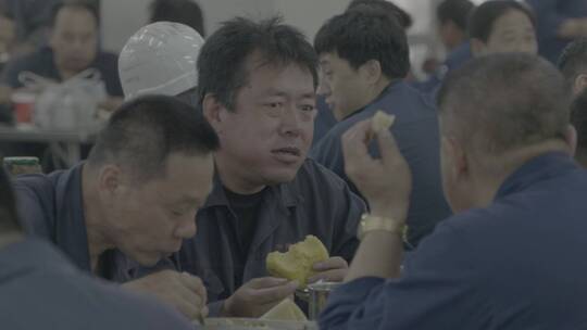 工人中午食堂就餐LOG