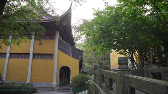 杭州千年古刹灵隐寺古建筑