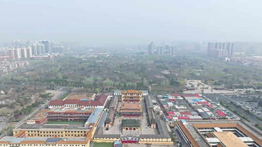 【合集】航拍邯郸大乘玉佛寺