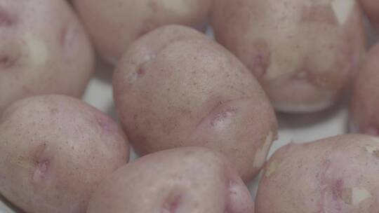 蒸红土豆LOG视频素材