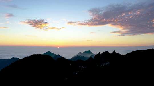 黄山西海云海日出横移极品素材仅一次授权视频素材模板下载