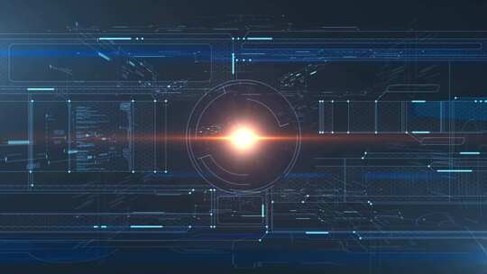 科技感未来感电子界面背景
