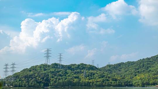 杭州湘湖延时风景