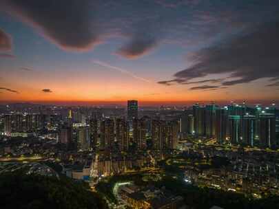 横岗夜景延时