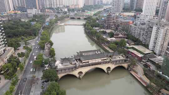 空中成都市，九眼桥