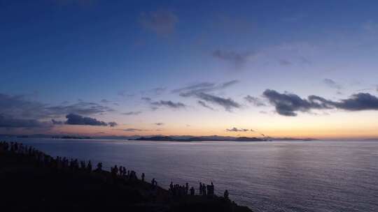 海边落日