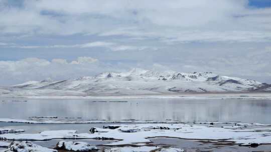 雪山湖泊高原风光
