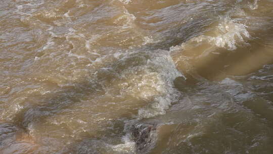 河流 流水 水面 奔流 江河 波涛 波浪翻滚