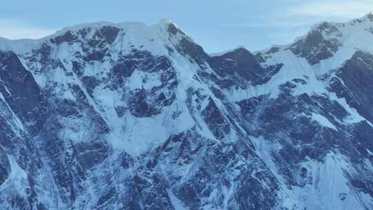 西藏雪山寺庙湖泊航拍特写视频素材模板下载