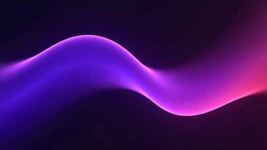 紫色光效抽象波浪背景素材