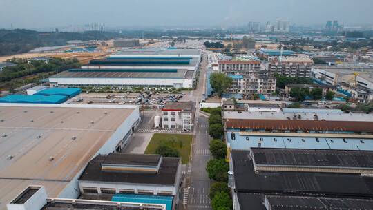 广西柳州五菱汽车主机厂入口大门视频素材模板下载