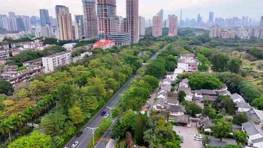 深南大道深圳华侨城洲际大酒店华侨城