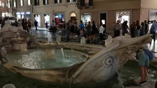 破船喷泉赫本罗马假日意大利文艺复兴旅行