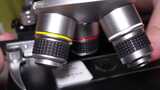 科研显微镜观察标本高清在线视频素材下载
