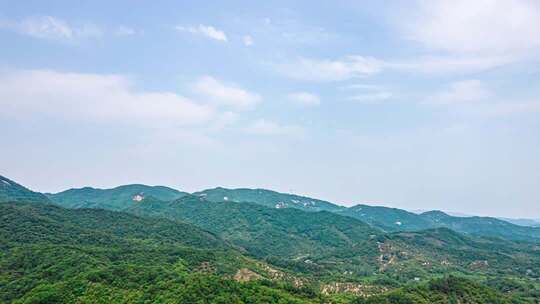 8K河南信阳鸡公山山脉航拍延时