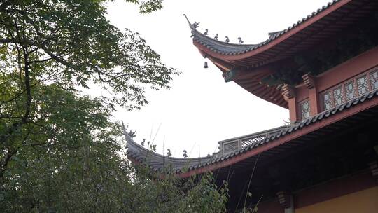 杭州千年古刹灵隐寺古建筑