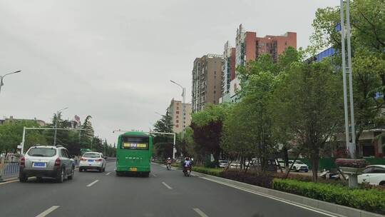 城市户外景色实拍