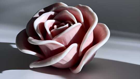 粉色玫瑰花微距特写