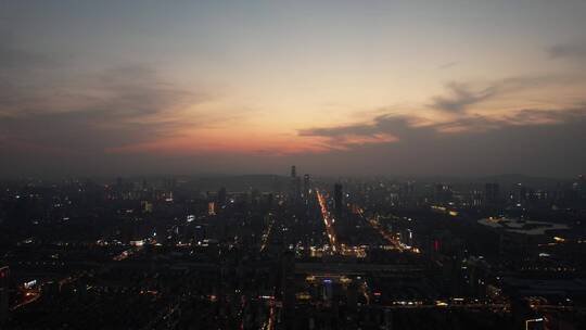 湖南长沙城市建设地标建筑航拍