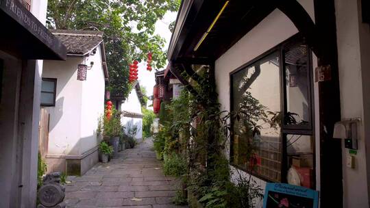 杭州小河直街历史文化街区小巷4K视频合集