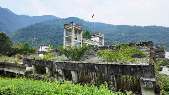 四川汶川映秀漩口中学地震遗址