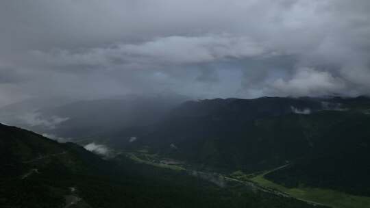 鲁朗林海风景区航拍