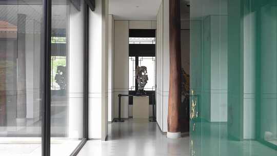 现代建筑室内走廊