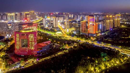 2024年国庆沈阳璀璨夜景