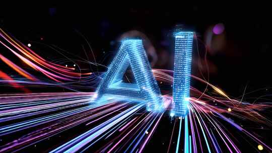 4k高清人工智能智能机器人智能芯片未来科技