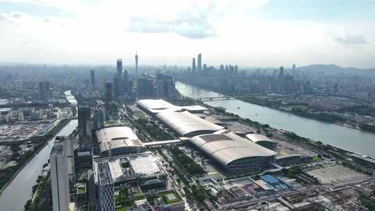 中国广东省广州市海珠区琶洲会展中心建筑群