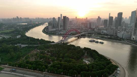 武汉城市空镜