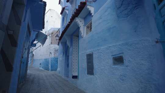 蓝色，独特，盟友，Chefchaouen