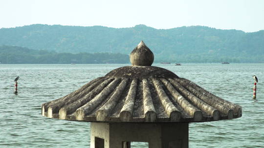 户外杭州西湖风景