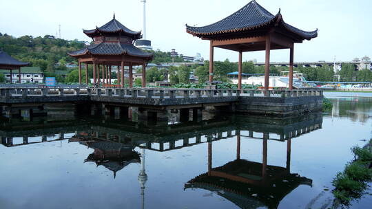 武汉汉阳莲花湖公园风景