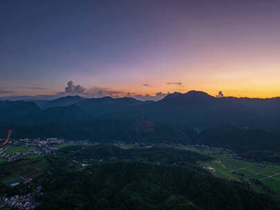 井冈山地标延时