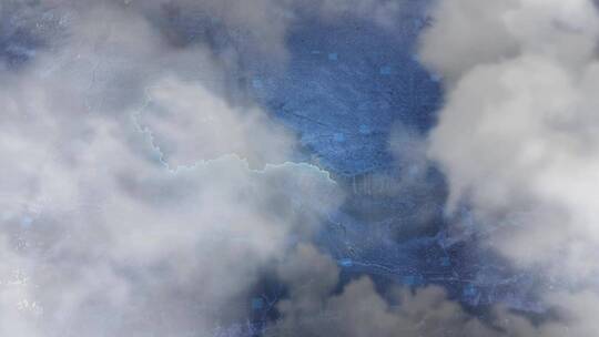 云雾俯冲勾勒轮廓-平凉地图